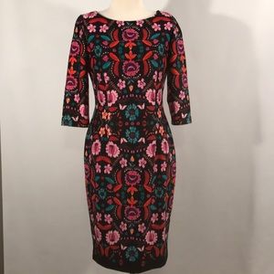 Eliza J stretch, pattern dress - 8/8P